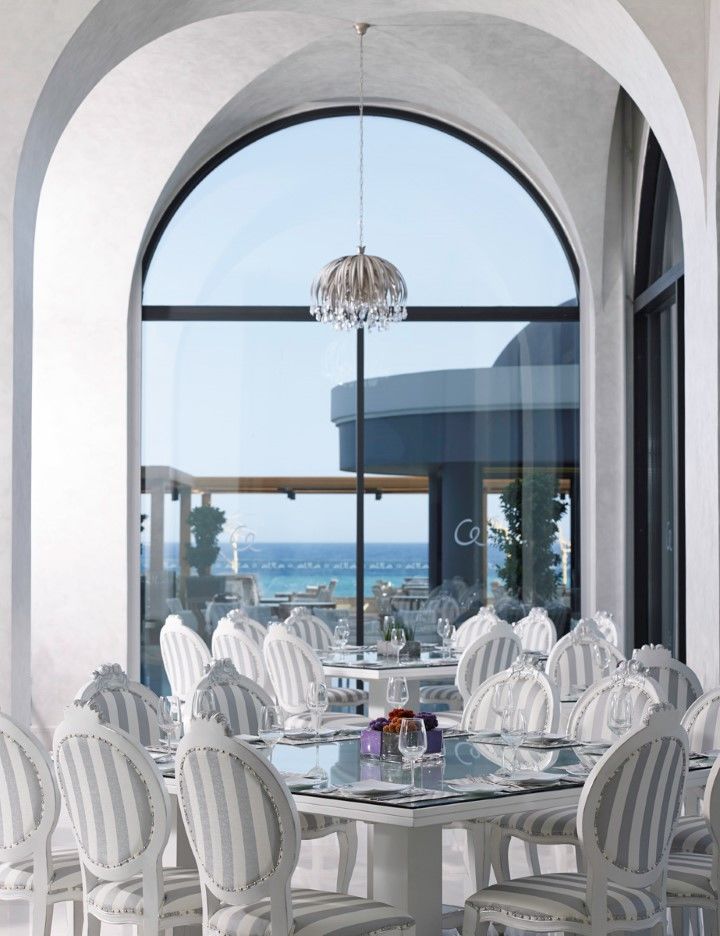 미트시스 알릴라 리조트 앤 스파 팔리라키 외부 사진 Restaurant